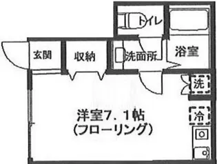 サンコート千歳烏山【1階】の間取り