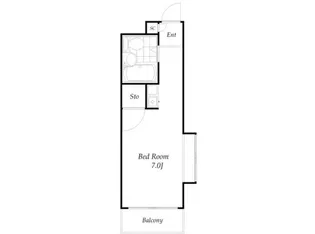 ベルトピア京王永山【2階】の間取り