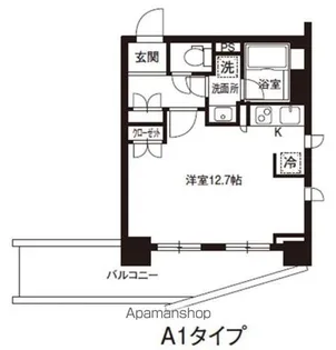 レジディア御茶ノ水【10階】の間取り