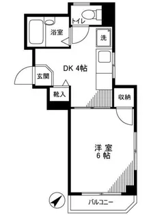 第3泉コーポ【3階】の間取り