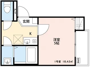 Portofino (ポルトフィーノ)【2階】の間取り