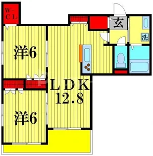 メゾン ハーモニー【3階】の間取り