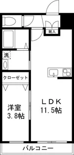東京都杉並区阿佐谷南1【マンション】の間取り