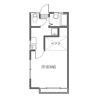 バイオレットフィズ【2階】の間取り