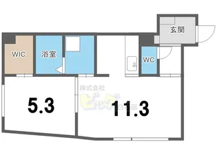 Teana Hongo【2階】の間取り