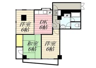 神奈川県川崎市麻生区岡上6【マンション】の間取り