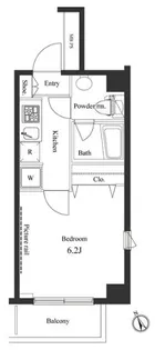 APRE CITY桜上水-アプレシティ桜上水-【5階】の間取り