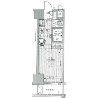 エステムコート博多・祇園ツインタワーファーストステージ【14階】の間取り