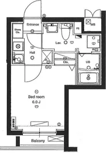 東京都杉並区高円寺北2【マンション】の間取り
