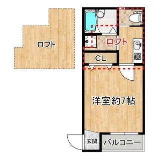 ラウレア上福岡3C【1階】の間取り