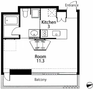 Villa Rondoの間取り