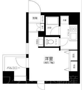 ブライズ森下リベラ【4階】の間取り