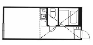 パークス横濱【2階】の間取り