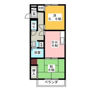 ソミュールIII【1階】の間取り