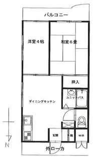 東京都北区西ケ原4【マンション】の間取り