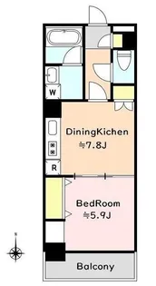 ルナパレス【1階】の間取り