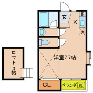 オラシオン笹原【2階】の間取り
