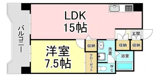メモリープラザ小倉【3階】の間取り