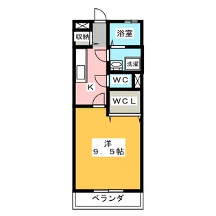 カーサ・ドマーニ III【2階】の間取り