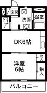 ラ・カーサ南町【3階】の間取り