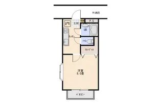 メゾンドルチェ【1階】の間取り