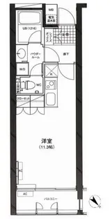 カーサ・デル・ソル小石川【6階】の間取り