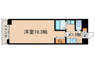 WELLコ-ト山手【13階】の間取り