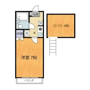 メゾン・ド・リブル【1階】の間取り