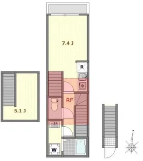 URBAN GRACE練馬【2階】の間取り