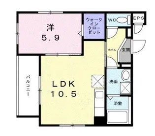 クレストネリマ【2階】の間取り