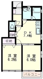 RADICE【1階】の間取り