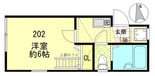 パティオ板橋徳丸【2階】の間取り