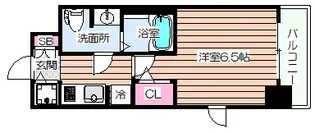 アドバンス西梅田II【8階】の間取り