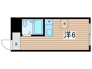 リバ-綱島【4階】の間取り
