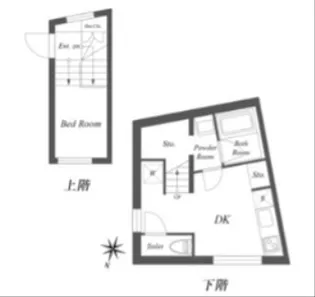 PASEO SANGENJAYA EAST WEST【1階】の間取り
