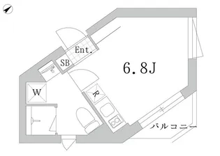 GranDuo中野坂上【2階】の間取り
