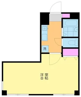 レインボーハイツ【2階】の間取り
