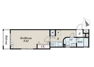 プライム西荻窪【2階】の間取り