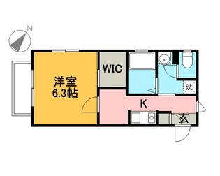 シャーメゾン・アレイ【2階】の間取り