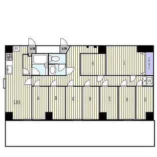 ウェルネスコーポ【3階】の間取り