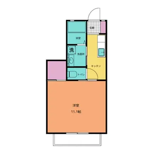 グレイス高宮【2階】の間取り