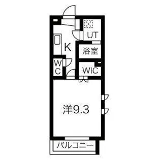 カロレイ日の出町【2階】の間取り