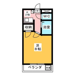 ドゥーアバンス【4階】の間取り