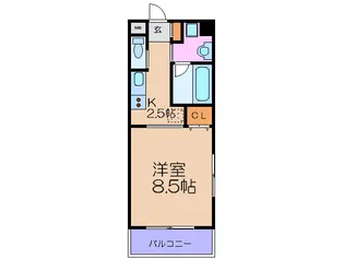 リズフラット【5階】の間取り