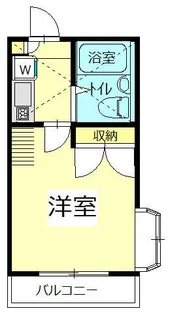 ベルメゾン40相模大野【2階】の間取り