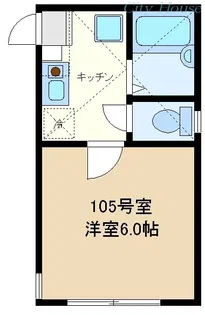 フローラ共和【2階】の間取り