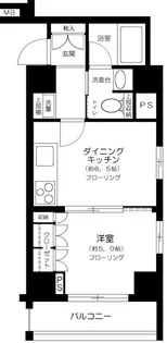 アトラス日本橋水天宮【5階】の間取り