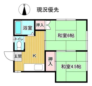 ADVANCE南館 二番館【2階】の間取り