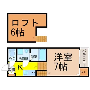 FAMILY STAGE伝馬町(ファミリーステージ伝馬町)【1階】の間取り
