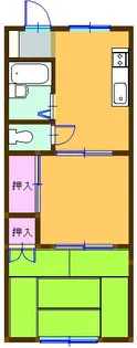 糸賀ビル【3階】の間取り